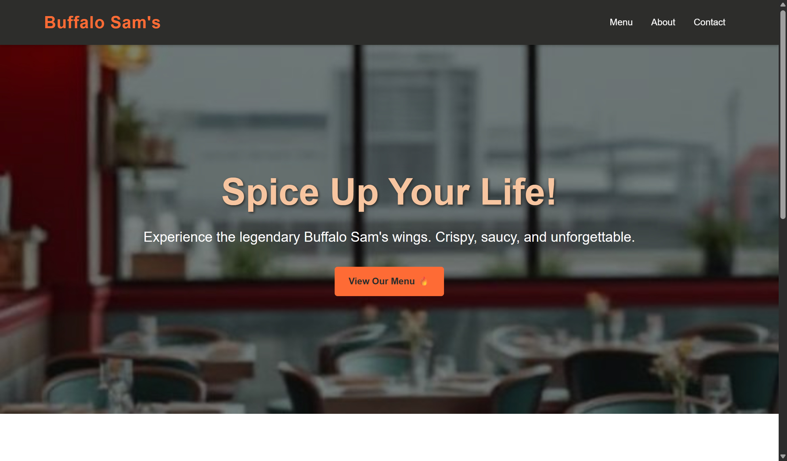 Restaurant Template 1
