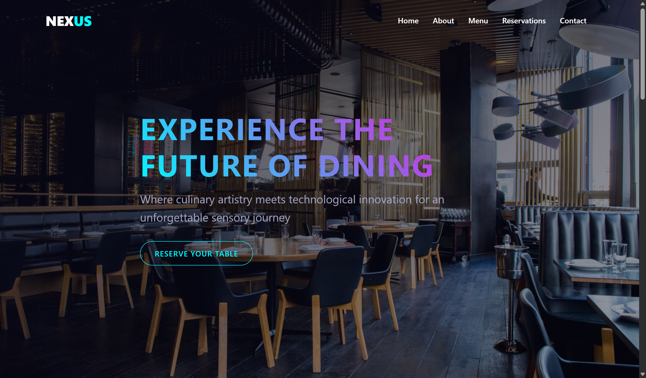 Restaurant Template 2