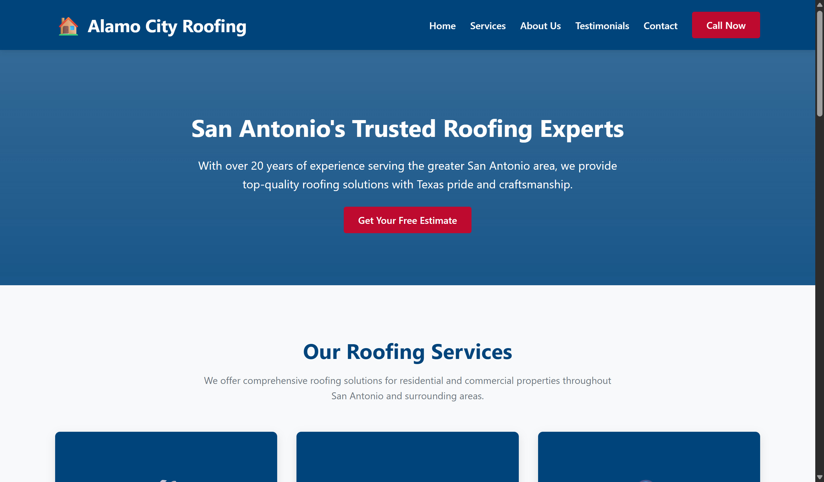 Roofing Template 1